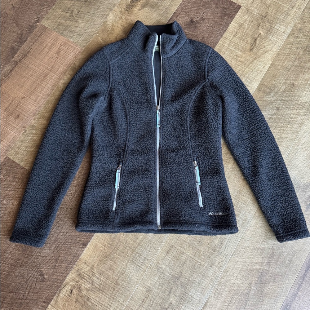 Women's Eddie Bauer Black Fleece Jacket